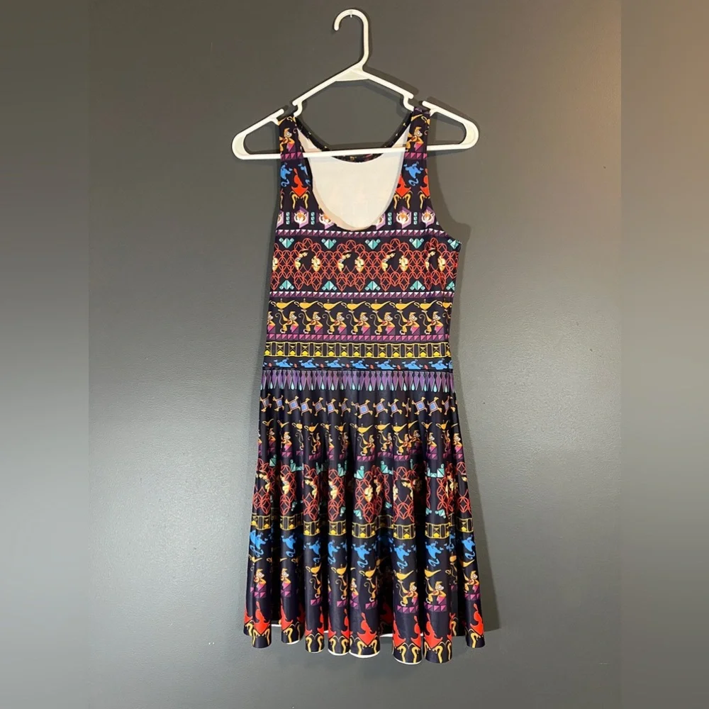 Blackmilk A Whole New World Skater Dress Size Medium - Picture 2 of 5